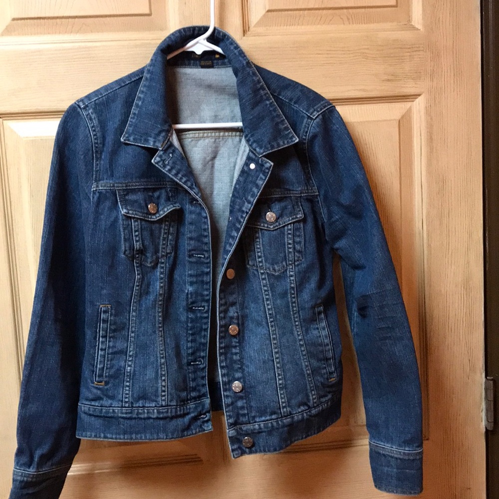 J. Crew Dark Blue Denim Jacket